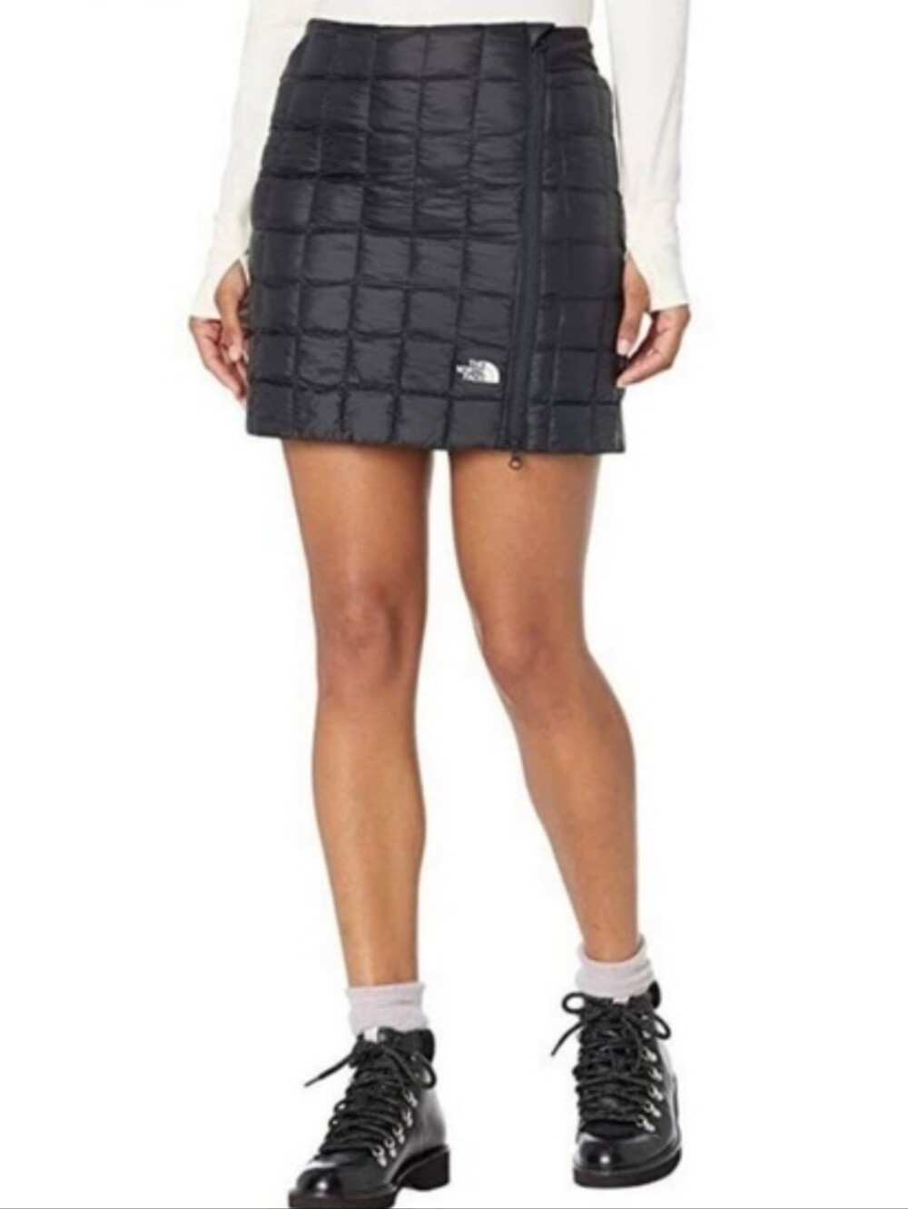 The North Face ThermoBall Hybrid Quilted Skirt In Black Size XXL